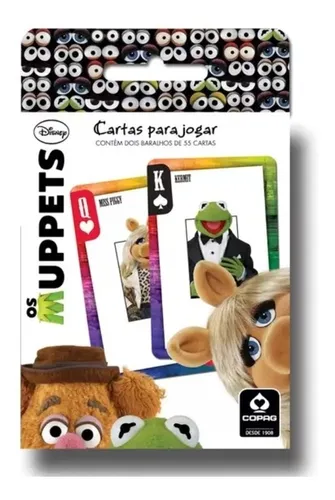 Copag Jogo de Cartas Os Muppets